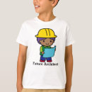 Search for architects kids tshirts Construction