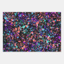 Search for splash wrapping paper Black