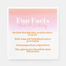 Search for couple fun facts wedding napkins Bridal shower