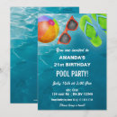 Search for swim party invitations Pool