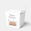 Search for wedding party supplies Monica's apartment