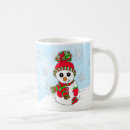 Search for snowman snowflakes mugs Green