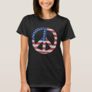 Search for american flag peace sign tshirts Hand