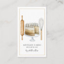 Search for rolling pin baking business cards Whimsical