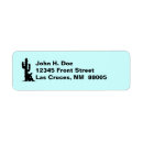 Search for sombrero return address labels Cactus