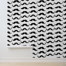Search for mustache white art Pattern
