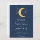 Search for a night under the stars wedding invitations Gold