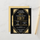 Search for 40 years old invitations Fortieth