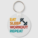 Search for eat sleep key rings Gym