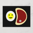 Search for fried egg postcards Kawaii