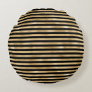 Search for black and gold stripes cushions Striped