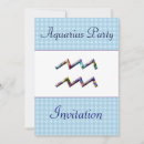 Search for aquarius birthday invitations Horoscope