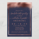 Search for gold foil confetti invitations Simple