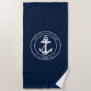 Search for nautical beach towels Anchor