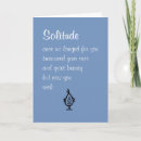 Search for solitude cards Alone