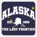 Search for vintage frontier stickers The last frontier