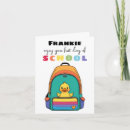 Search for new school cards Back to school