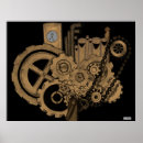 Search for brass gears posters Gold
