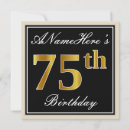 Search for 75 year old birthday invitations Seventy fifth birthday
