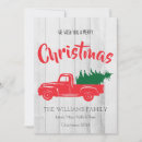 Search for vintage style christmas cards Vintage red truck