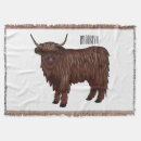 Search for highland cow blankets Scotland