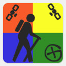 Search for treasure hunt stickers Geocaching