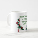 Search for new year coffee mugs Xmas