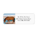 Search for wild horse return address labels Animal