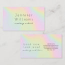 Search for symmetry business cards Elegant makeup artist