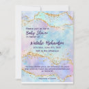 Search for unique baby girl shower invitations Purple