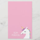 Search for unicorn stationery paper Kawaii
