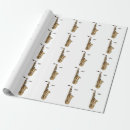 Search for saxophone wrapping paper Musical instrument