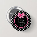 Search for polka dot pattern badges Pink