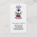 Search for monsters business cards Colourful