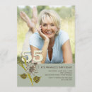 Search for 55th birthday invitations Rose