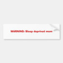 Search for sleeping bumper stickers Baby
