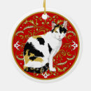Search for tuxedo cat christmas tree decorations Animals