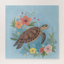 Search for sea turtles puzzles Beach
