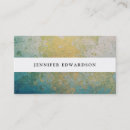 Search for gem business cards Turquoise