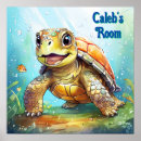 Search for turtle posters Under the sea