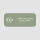 Search for green name tags Modern professional elegant classic
