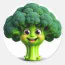 Search for funny broccoli stickers Cartoon