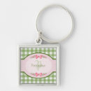 Search for green gingham key rings Cute