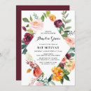 Search for fall bar bat mitzvah invitations Star of david