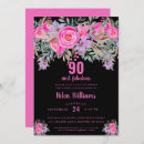 Search for 90 and fabulous invitations Ninetieth