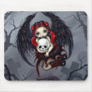 Search for black angel mouse mats Skull