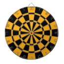 Search for yellow and black dartboards House party