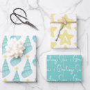 Search for beach christmas wrapping paper Starfish