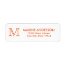 Search for letter return address labels Typography