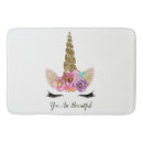 Search for unicorn bath mats Modern